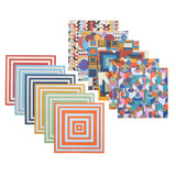 Galison Frank Lloyd Wright – Origami Kit Featuring Famous Geometric Design Prints with 78 Sheets and Instructions For Three Box Designs WoodArtSupply