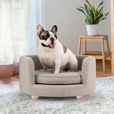 Michanco 2 Inch Bun Feet for Furniture Set of 4 Unfinished DIY Wood Furniture Legs for Couch Sofa Ottoman Michanco