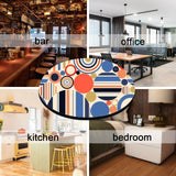 50 PCS Sublimation Blank Cup Coasters Bulk, 4x4 Inch Round Blank Cup Mat Rubber for Sublimation Transfer Heat Press Printing DIY Crafts OKBA