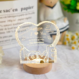 ZEERSHEE 2Pcs Led Wood Display Stand for 3D Crystal Glass Resin Art Light Wooden Lamp Base for Crystals LED Round Display Pedestal ZEERSHEE