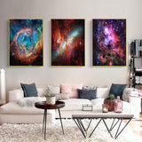 pchmcu 3 Pack Galaxy Diamond Painting Kits for Adults,5D Diamond Art Painting,DIY Full Drill Crystal Rhinestone Arts and Crafts,Gem Art Star Painting with Diamond Home Wall Decor 9.8x13.8 inch pchmcu