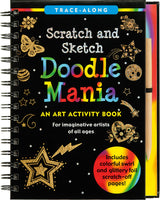 Doodle Mania Scratch & Sketch (Art, Activity Kit) (Trace-Along Scratch and Sketch) PETER PAUPER PRESS