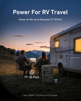 GROWATT Portable Power Station: Infinity 2000 Solar Generator 2048Wh LifePO4 Battery 2200W AC Output Expandable to 6144Wh,1.6H Fast Charging, for Home Use, Outdoor Camping, RV and Emergency Backup GROWATT