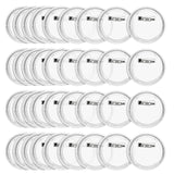 Juvale 36 Pack Make Your Own Blank Button Pins for DIY Crafts (2.25 in) Juvale