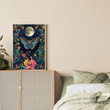 Aestalrcus Butterfly Paint by Numbers Kit for Adults, Butterfly Paint by Numbers, Adult Paint by Number Flowers Gifts and Home Decor 16 x20 Inch Aestalrcus