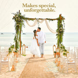 Burloptuous 40" x15 Feet Gardening Burlap Roll - Multipurpose Natural Burlap Fabric, High Density Jute Fiber Material for Decorations, Center Pieces for Home, Rustic Party Décor Burloptuous