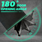 Karini 4-5 Gun Safe,Gun Safes for Rifles and Shotguns,Gun Safes for Home Rifle and Pistols,Quick Access Gun Cabinets,Rifle Safe with Storage Shelves Karini