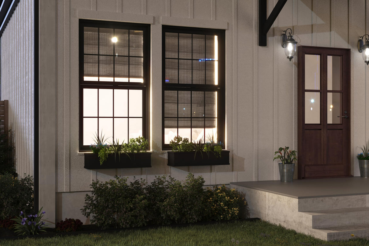 Cordless Woven Wood Roman Shades, 24W x 36H, Bamboo Mesh Natural, Sizes 20-72 Wide and 24-72 High Windowsandgarden