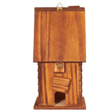 MIXUMON Bird Houses for Outside, Outdoor 2 Bird House Room for 2 Bird Families Bluebird Finch Cardinals Hanging Birdhouse for Garden (Style 11) MIXUMON