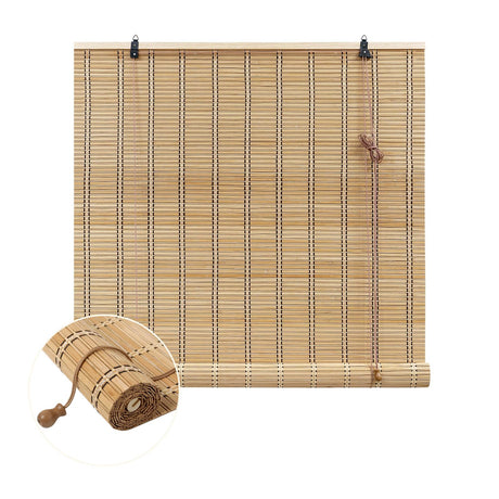 Customisable ORNDSDM Bamboo Blinds for Indoor and Outdoor Use, Perfect for Patios and Windows ORNDSDM