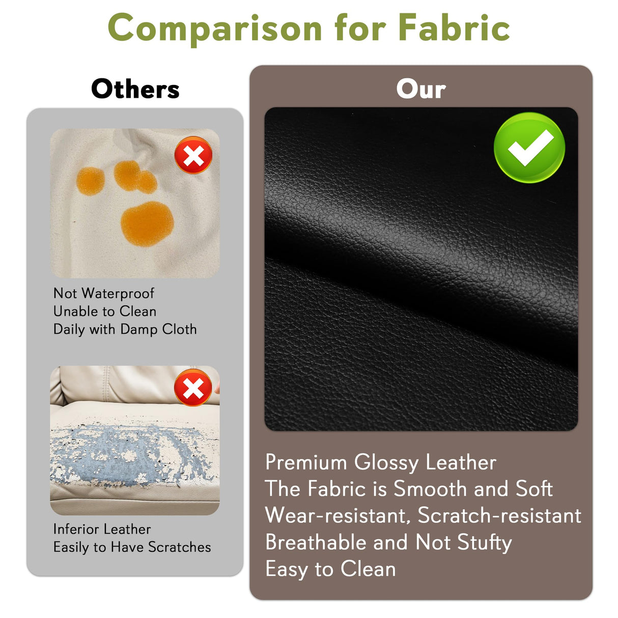 STHOUYN 59” Black Faux Leather Sofa Couch, Modern Comfy Office 2 Seater Couch Loveseat with USB and Tufted Armrest, Small Love Seat Couches for Living Room, Bedroom, Apartment STHOUYN