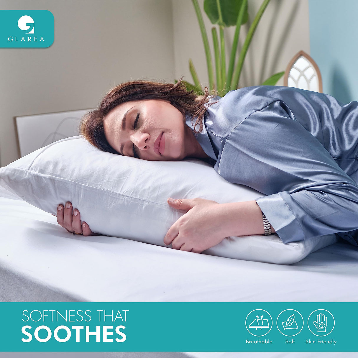 Queen White Pillow Cases Set of 6 - Bulk 12 Pack with Envelope Closure - Soft Microfiber Material for Comfortable Sleep, Sublimation and Air BnB Essentials Glarea