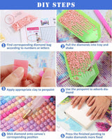 DIY Diamond Painting Diamond Art Cars, 5D Full Drill Cross Stitch Embroidery Kits HUANNY