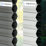 Chicology Cordless Cellular Shades, Blackout Window Blind, Evening Mist (Blackout) - 46"W X 48"H CHICOLOGY