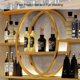 Wine Rack Bar Shelves Wall Mounted with Hanging Wine Glass Rack Mini Bar Liquor Cabinet Bar Bottle Display Shelf Whiskey Shelf Corner Bar Kitchen Storage Shelves for Home Bar Dining Room Cafe Kitchen XYLDGPTL