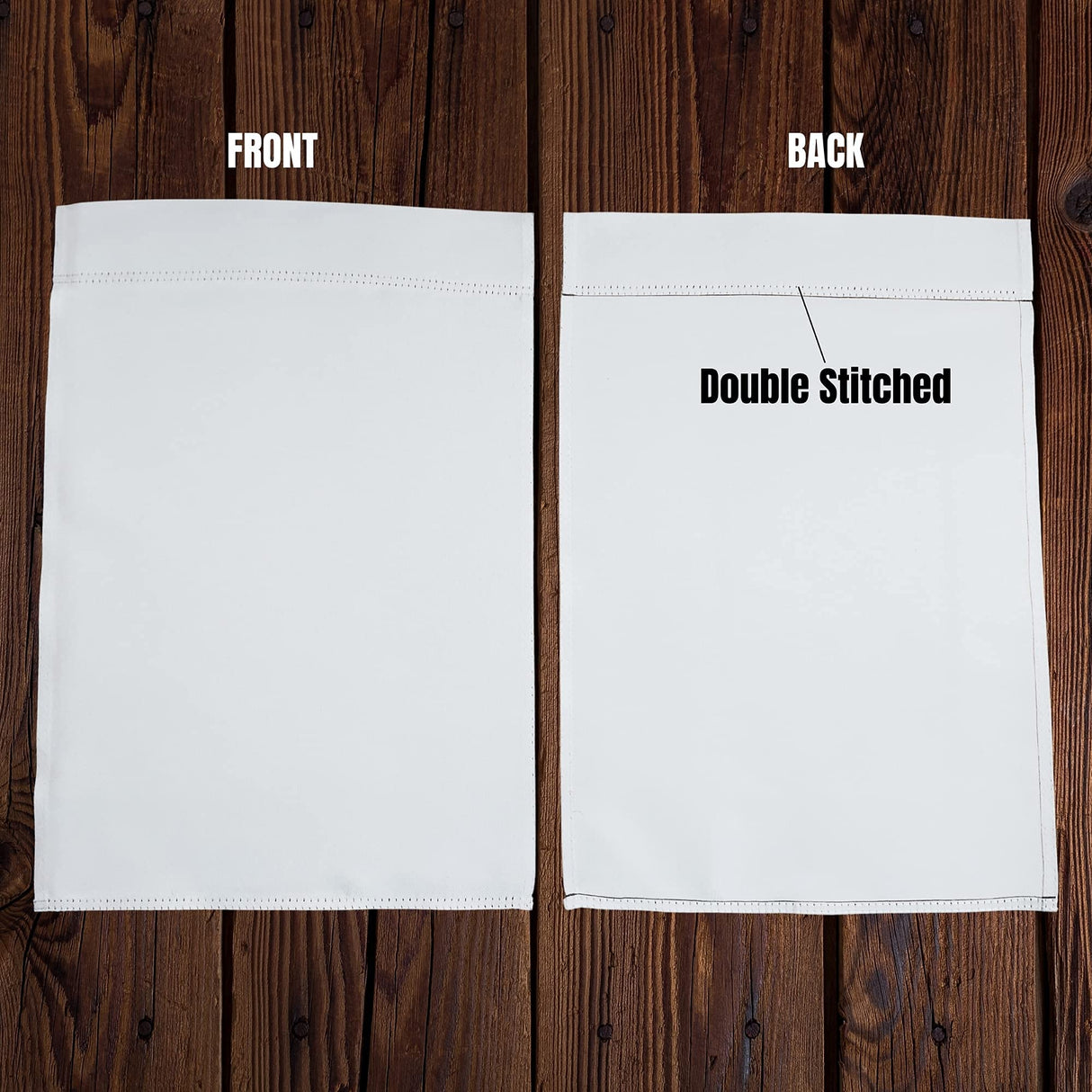 5 Pcs Sublimation Blank Garden Flags 100% Polyester 3 Layer Double-Sided Ready for Printing Garden or Lawn Banner | 12x18in DIY Vinyl or Dye Sublimation Blank Flags Pack of 5 Pesky Patriot