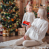 VESPRO 59 Feet Metallic Christmas Tree Garland Glitter Tinsel Twist Hanging for Indoor Outdoor Party Decorations (Red Green Gold) VESPRO