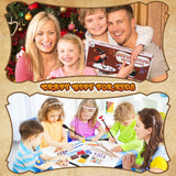 EnchantZone Magic Wand Making Kit DIY Wizard Princess Wand Craft Set for Kids Make Your Own Wands for Birthday Party Favors, Deluxe Accessories to Make 18 Wands EnchantZone