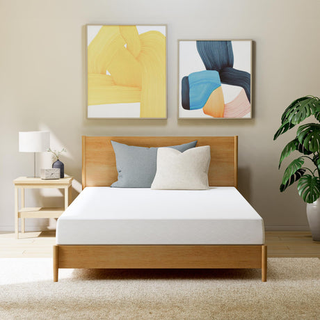 GAESTE 5 Inch Twin Green Tea Cooling Gel Memory Foam Mattress Medium Firm CertiPUR-US Certified Mattress in a Box Comfortable and Supportive No Fiberglass (Twin, 5 in) GAESTE