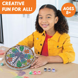 MindWare Paint Your Own Stepping Stone: Dragonfly - Paint Your Own Stepping Stones for Kids Craft Kit Includes Paint, Brushes and Instructions MindWare