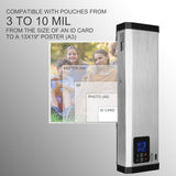 SINCHI Robust 6-Roller Laminator Machine with LCD Display, 3-10 Mil, Heavy Duty, 13-inch Thermal Laminating Machine for Commercial Use, 1.5-Minute Warm-up, 90 Inches/Minute, 105 Settings & 99 Memories SINCHI