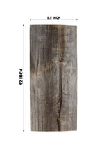 Rustic Weathered Reclaimed Wood Planks for DIY Crafts, Projects and Decor (12 Planks - 5.5"x12) Rockin' Wood