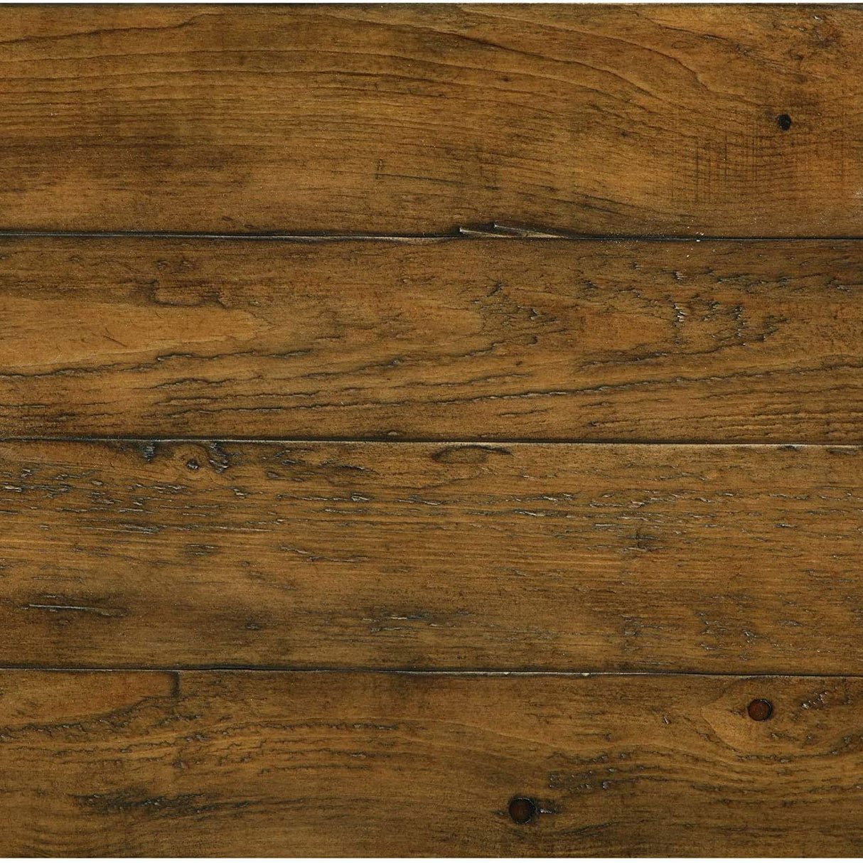 Emerald Home Furnishings Chandler Rustic Industrial Solid Wood and Steel Coffee Table with Open Shelf, Pine Brown,48" Emerald Furniture