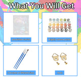 Yunruily Tree Paint by Number Kits for Adults-Paint by Numbers Kits for Adults,Tree of Life Paint by Number Kits on Canvas Perfect for Gifts Home Wall Decor(16x20inch) Yunruily