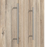 Bestar Pur Queen Size Murphy Bed in Rustic Brown, 65-inch Space-Saving Sleeping Arrangement for Multipurpose Area, Bedroom, Guest Room, or Living Room Bestar