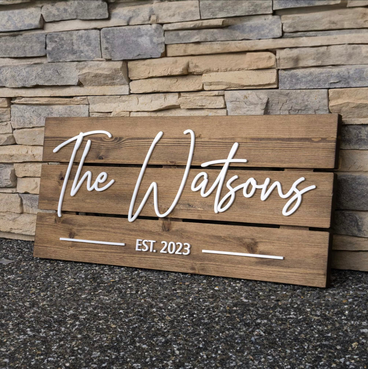 Personalized Family Name Sign - Wedding Gift - Last Name Pallet Sign - Home Wall Decor - Anniversary Gift APKcompany