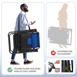 Yaheetech Padded Zero Gravity Recliner, Foldable Outdoor Patio Chairs, Adjustable Anti Gravity Lounger for Backyard Camping w/Carry Strap, Cup Holder, Pillow Navy Blue/Black Set of 2 Yaheetech