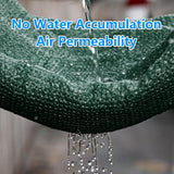 Glieskir 90% Blackish Green Shade Cloth, 10x12FT Resistant Garden Sun Shade Net, Durable Mesh Shade Tarp with Reinforced Grommets for Greenhouse, Plant, Chicken Coop, Pergola, Canopy Glieskir