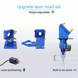 ANKZONE 40w Laser Engraver (8" X 12"),Cutting Wood,Acrylic,Decor& More. Desktop CO2 Laser Engraver & Cutter for Beginners with DIY Design,Air-Assisted, Honeycomb Panel ANKZONE