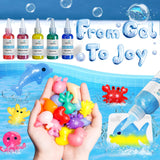 Kiditos Magic Water Elf Toy Kit, Aqua Fairy Water Gel Kit-25 Magic Gesl&20 Molds–Make Your Own Water Pets & Squishy Toys–Fun Summer DIY Craft Kit, Birthday Gifts & Party Favors for Kids Ages 3+ Kiditos