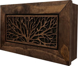 Hidden Gun Storage Cabinet Birds In A Tree Wall Decoration - Secure Wall Mountable Gun Safe by Bellewood Designs Bellewood Designs