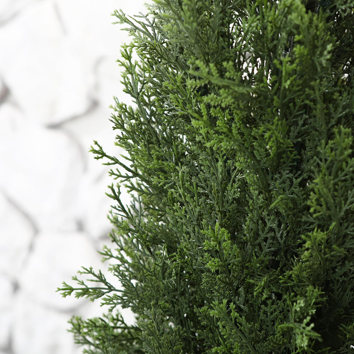 Laiwot 3FT Artificial Cedar Topiary Trees for Outdoors Potted Fake Cypress Trees Faux Evergreen Plants for Home Porch Decor Set of 2 Laiwot