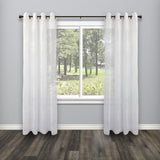 Stockton 26-48 Inch Adjustable Curtain Rod Set, 5/8 Inch Diameter in Walnut Decopolitan