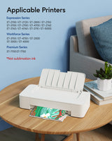 Compatible 502 Ink Bottles Replacement for Epson Compatible 502 Ink Refill Bottles ( Not Sublimation Ink ) Use for ET-2850 ET-3830 ET-3850, 4 Bottles CEEBOO