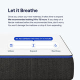 Nectar Twin Mattress 12 Inch - Medium Firm Gel Memory Foam - Cooling Comfort Technology - 365-Night Trial - Forever Warranty ,White Nectar