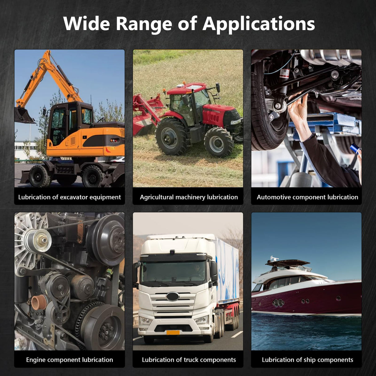 GOYERRNES 21V Cordless Grease Gun,15000 PSI Professional Electric Grease Gun Kit with 2PCS 21V 3000mAH Rechargeable Battery GOYERRNES