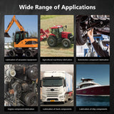 GOYERRNES 21V Cordless Grease Gun,15000 PSI Professional Electric Grease Gun Kit with 2PCS 21V 3000mAH Rechargeable Battery GOYERRNES