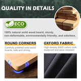 LAVEVE Sleeper Sofa Support Board 48''x60'' Queen Size, Heavy Duty Solid Wooden Mattress for Pull Out Sofa Bed, Foldable Design Bunkie Board Couch Accessories, Enhanced Weight-Bearing Capacity LAVEVE