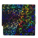 IdeaFormer Textured PEY PEF Build Plate for Bambu Lab X1/X1C/X1E/P1P/P1S/A1, Flexible Galaxy PEY+Rainbow Confetti PEF Spring Steel Print Bed 257x257mm for Bambu 3D Printers Platforms IdeaFormer IR3