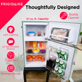 Frigidaire EFR840-MINT EFR840 Retro Mini Fridge with Freezer & Side Bottle Opener-Small 2 Door Refrigerator for Office Bar or College Dorm Room-3.2 Cu Ft – 19”"D x 20.5"W x 33.5"H (Mint) Frigidaire