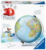 Ravensburger The Earth 540 Piece 3D Puzzle - Engaging Fun for Kids and Adults | Precision Fit with Easy Click Technology | Durable Displayable Model | Celebrating Over 130 Years of Quality Ravensburger