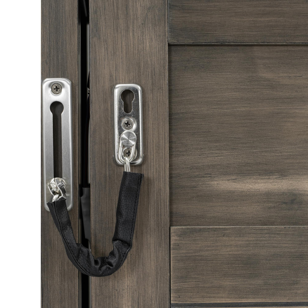 Quarte Twin Size Murphy Bed with LED Light,can be Folded into a Cabinet, Hidden Wall Bed Cabinet for Small Spaces Apartments Studio Dorms (A-Brown) Quarte