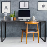 ZENY Computer Desk 55 Inch, Home Office Writing Desk, Modern Simple Style Desk PC Laptop Study Student Table (55 inches) ZENY