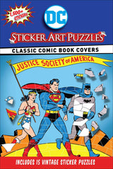 DC Sticker Art Puzzles Thunder Bay Press