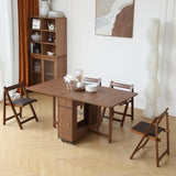 COMUHOME Folding Dining Chairs with Padded Seat Lightweight sillas para Fiestas,2 Pack Folding Chair for Dinner,Party Wedding,Picnic Event, 196LB Weight Capacity(Walnut) COMUHOME