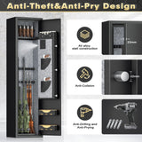 INTERGREAT 4-6 Gun Safes,Gun Safe for Rifles and Pistols,Shotgun Rifle Safe,Gun Safes for Rifle and Shotguns,with Digital Keypad/Removable Shelf for Rifles Safes INTERGREAT